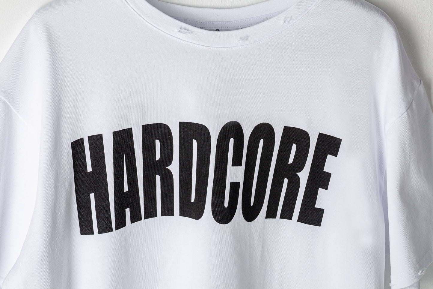 Hardcore White Tee