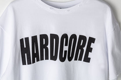 Hardcore White Tee