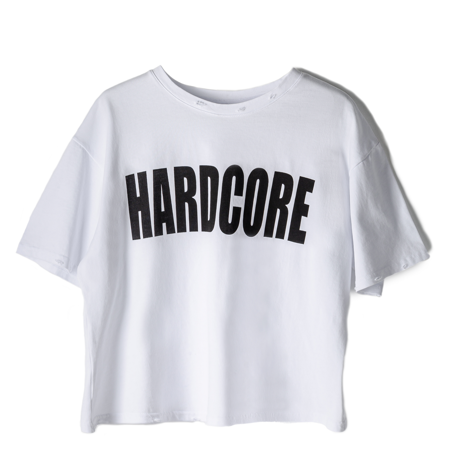 Hardcore White Tee